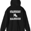 Strawberry Mansion Inspired Black Hoodie