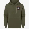 Kansas City Chiefs Inspired Olive Hoodie