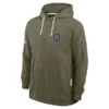 Dallas Cowboys Inspired Olive Fleece Hoodie