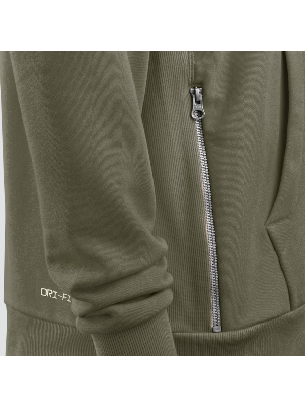 Dallas Cowboys Inspired Olive Fleece Hoodie