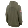 Dallas Cowboys Inspired Olive Fleece Hoodie