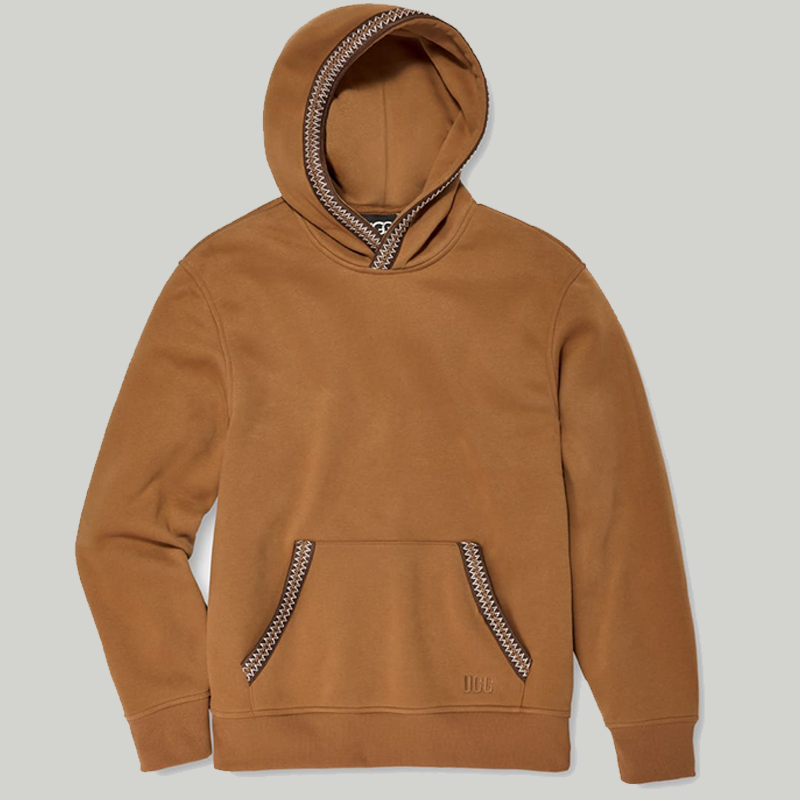 UGG Tasman Inspired Camel Fleece Hoodie