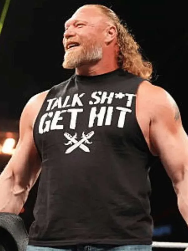 Talk Shit Get Hit Brock Lesnar Shirt - Image 3
