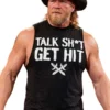Brock Lesnar Talk Shit Get Hit Black Shirt