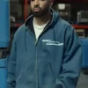 Drake Iceman Zip Up Hooded Jacket