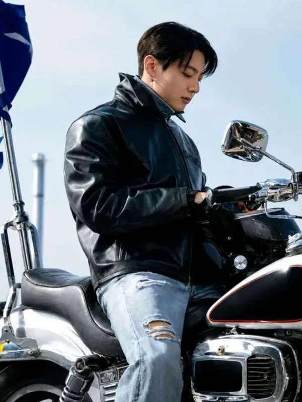 Jung Kook Black Jacket