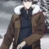 Sung Jinwoo Brown Hooded Coat