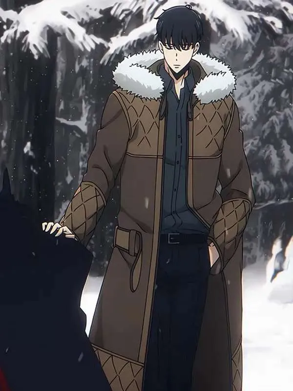 Sung Jinwoo Solo Leveling ReAwakening Shearling Coat