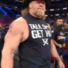 WWE 2026 Brock Lesnar Talk Shit Get Hit Black Shirt