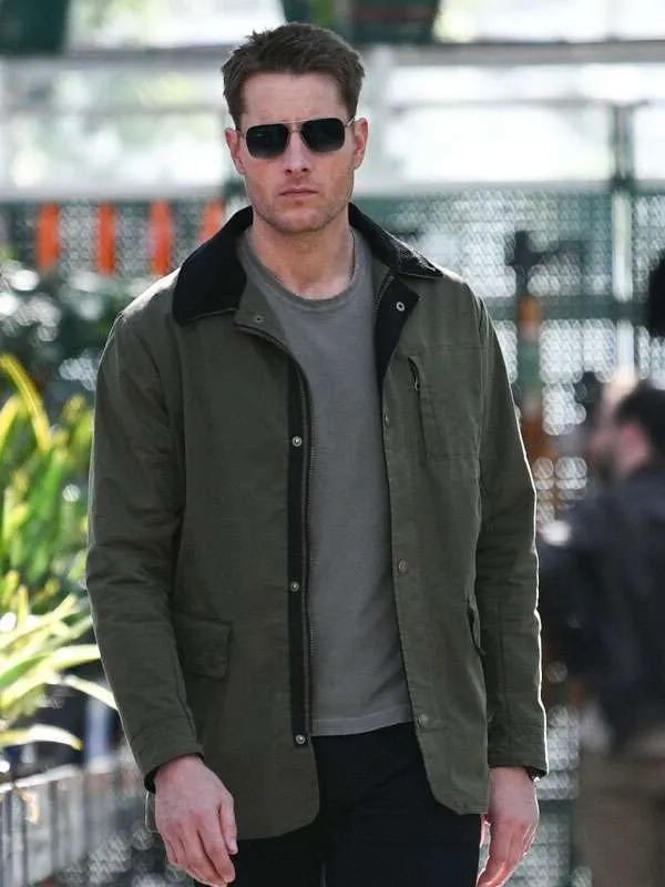 Tracker Season 2 Inspired Green Shirt Jacket