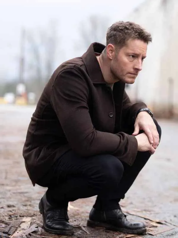 Tracker Justin Hartley Inspired Brown Wool Jacket