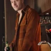 Tracker Justin Hartley Inspired Suede Trucker Jacket