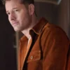 Tracker Justin Hartley Inspired Suede Trucker Jacket