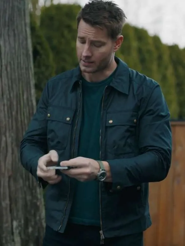 Tracker Justin Hartley Inspired Black Utility Jacket